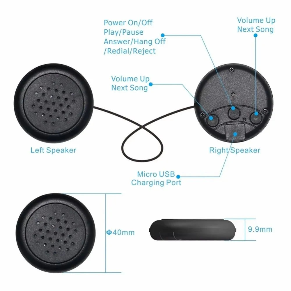 Soft Bluetooth Headphones Eye Mask Thin Speakers Elastic Eye Mask Children's Sleep Earphones Volume Limited Comfortable Wear