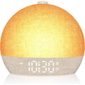 Wake Up Light Sunrise Alarm Clock Timer 30 White Noise Sound Machine Dimmable RGB Night Lights Sleep Aid Snooze Ideal for Gift